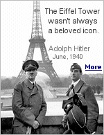 The Eiffel Tower caused mockery and lawsuits when it was selected as the centerpiece of the 1889 Paris Exposition Universelle, beating-out a gigantic working guillotine.